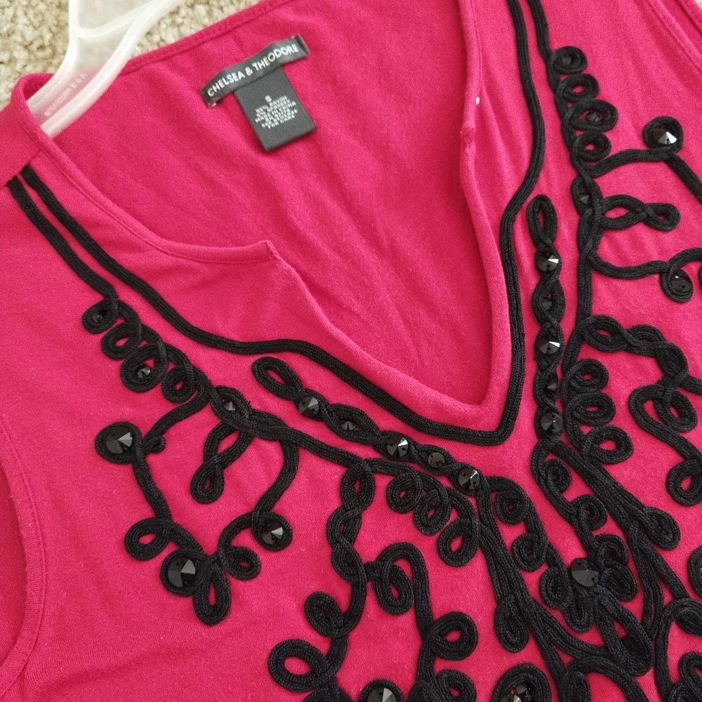 Chelsea & Theodore Red Dress..Size S